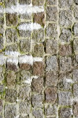Background of old decorative stone brick wall.