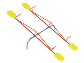 Dual see-saws for playground