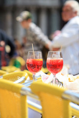 Open air aperitiv