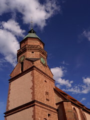 Evangelische Stadtkirche in FREUDENSTADT ( Schwarzwald )