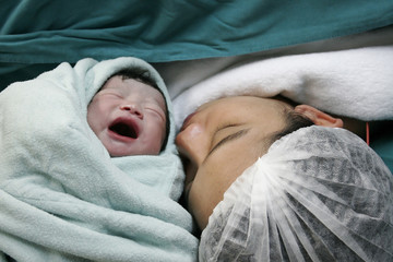 The Litlle Girl Just Born