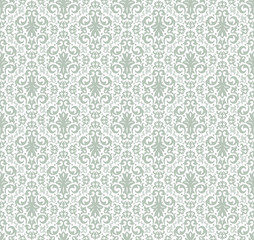 Damask seamless pattern vector