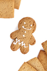 Gingerbread man cookie