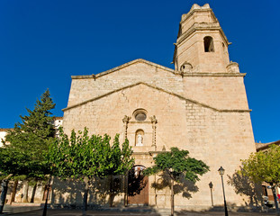 Fototapeta na wymiar Arciprestal church of Sant Jaume.Tivissa.Tarragona