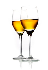 Two glasses of sherry