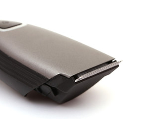 Haarschneider Haartrimmer freigestellt makro