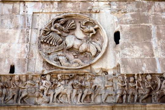 Details of the Triumphal Arch of Constantine