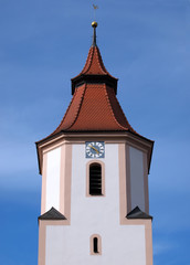 Kirche in Biberbach..