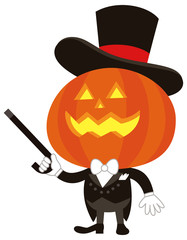 ハロウィン　ジャック・オ・ランタン