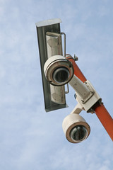 double camera video surveillance and security