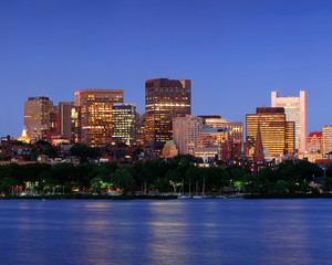 Fototapeta premium Urban city at night