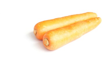 carrot isolated on white background