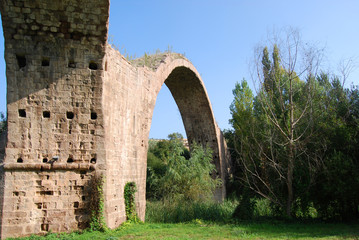 Fototapeta na wymiar Diabelski Most. Cardona. Katalonia