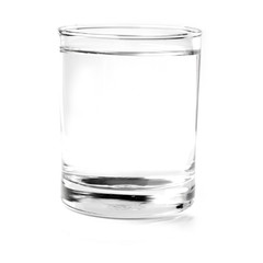 Glass with water