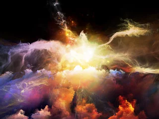 Deurstickers Energy of Nebulae © agsandrew