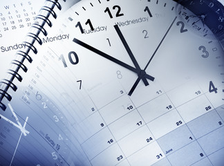 Clocks and calendars. Time management