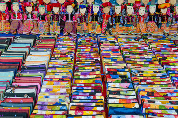 Souvenir shop in Bac Ha market, Lao Cai province, Vietnam © hoangtran