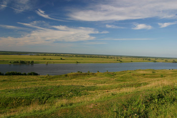 Beautiful landscape in Russia