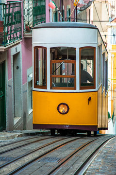 Elevador da Bica, Lisbon, Portugal