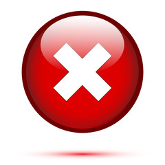 Fototapeta premium Delete icon