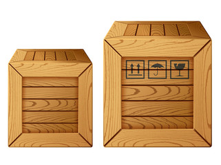 Wooden box icon