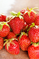 fresh strawberries