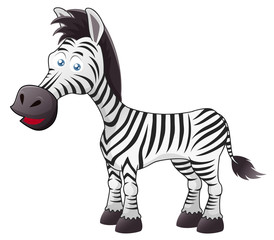 Fototapeta na wymiar Ilustracja wektora Zebra