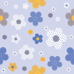 vector seamless pattern for baby