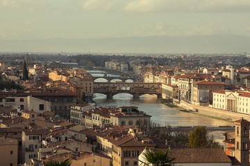 Fototapeta premium Panoramic view of Florece