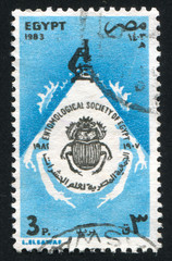 Entomological society of Egypt emblem
