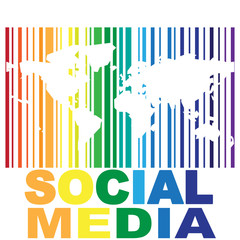 BARCODE COLOR SOCIAL MEDIA