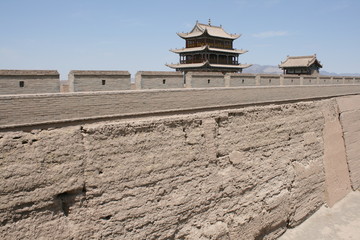 The ancient great wall of China