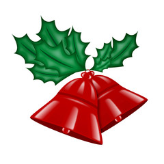 campane rosse per natale