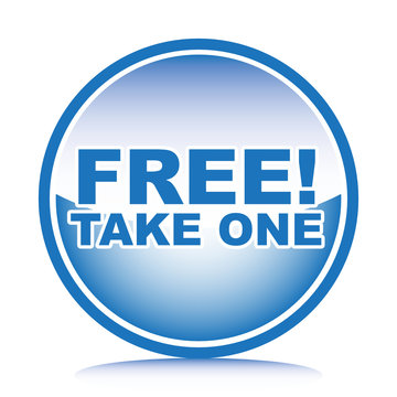 FREE! TAKE ONE ICON