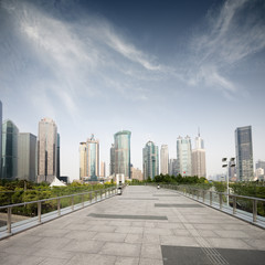 cityscape of modern city,shanghai