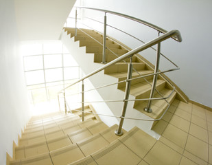 office staircase (fisheye snapshot)