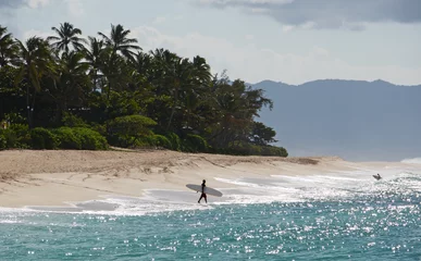 Fototapeten Surfer in Hawaii © Cmon