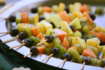 Apero Früchtespiesse
