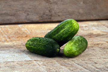 fresh cucumbers