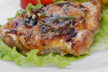 grilled steak