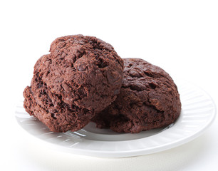 Sweet and eatable cookie chocolate