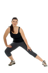 Obraz premium athletic woman doing sports