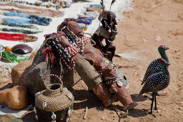 outdoor market in Kenya