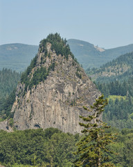Beacon Rock in Columbia RIver Gorge
