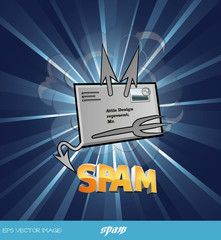 eps Vector image:spam Ⅱ