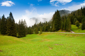 Fototapeta na wymiar Alpy w Słowenii