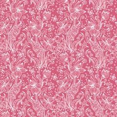 Floral seamless pattern