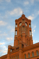 Berlin Town Hall (Rotes Rathaus) in Germany