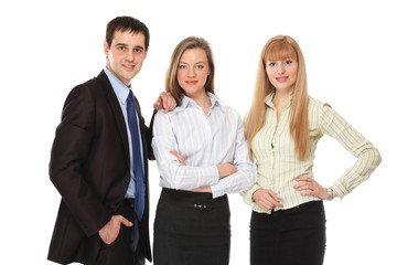 Portrait of business people