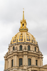 Fototapeta na wymiar Złożone Invalides, Paryż.